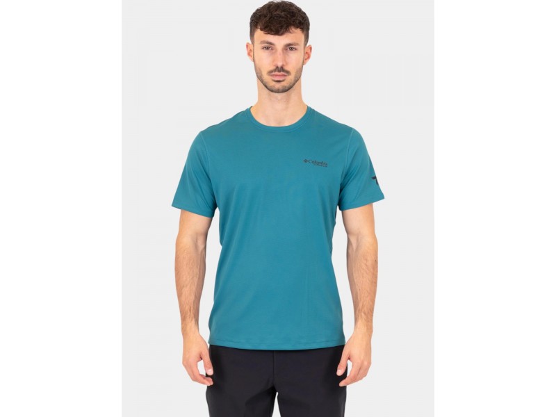 Columbia Summit Valley SS Crew - River Blue