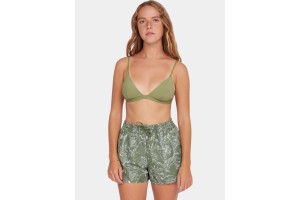 O'Neill Essentials 12 Print női beach short zöld mintás
