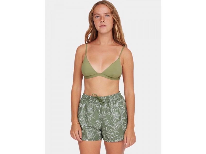 O'Neill Essentials 12 Print női beach short zöld mintás