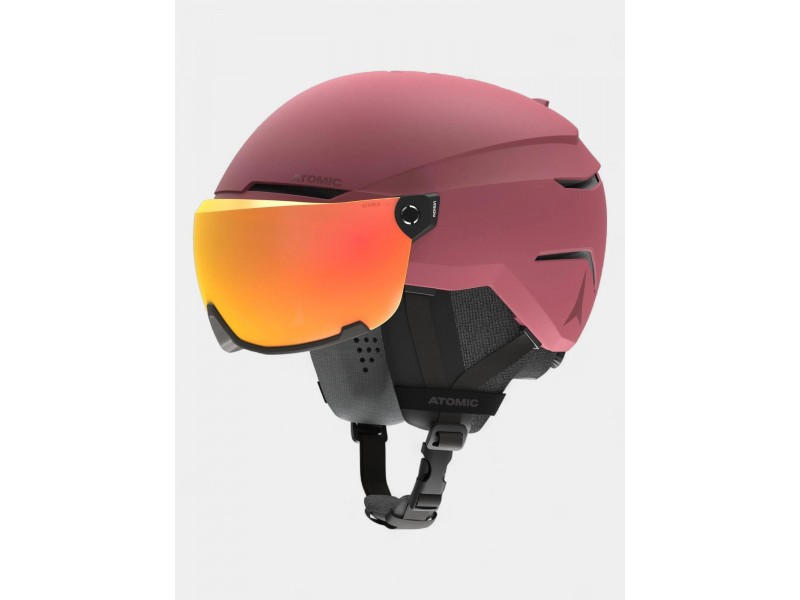 Atomic Savor Visor Stereo D bukósisak (550 Maroon)