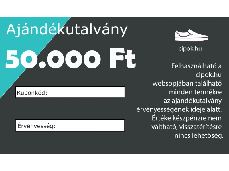 Ajándékutalvány 50