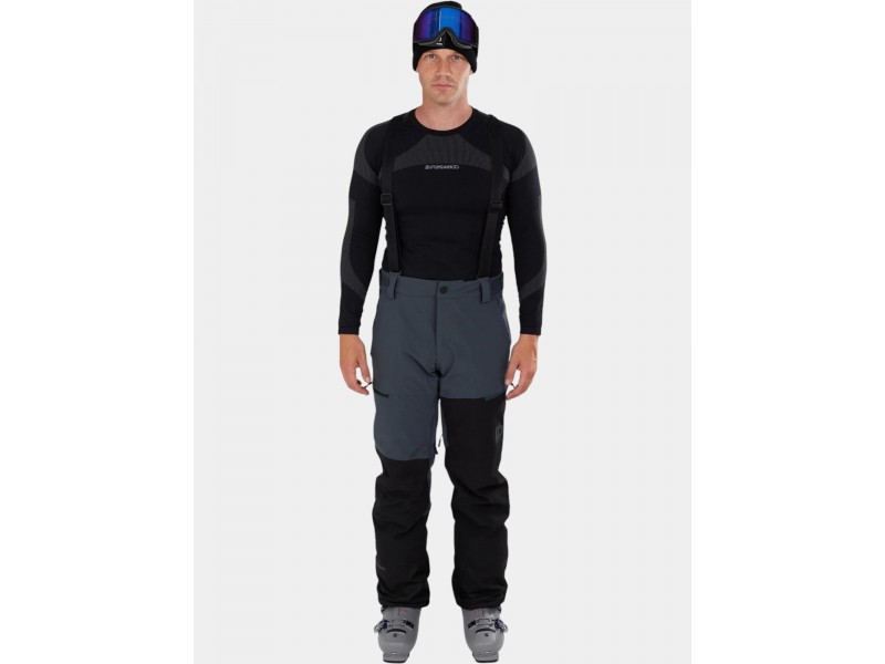 Fundango Teak Colourblock férfi sínadrág - 755 Steel