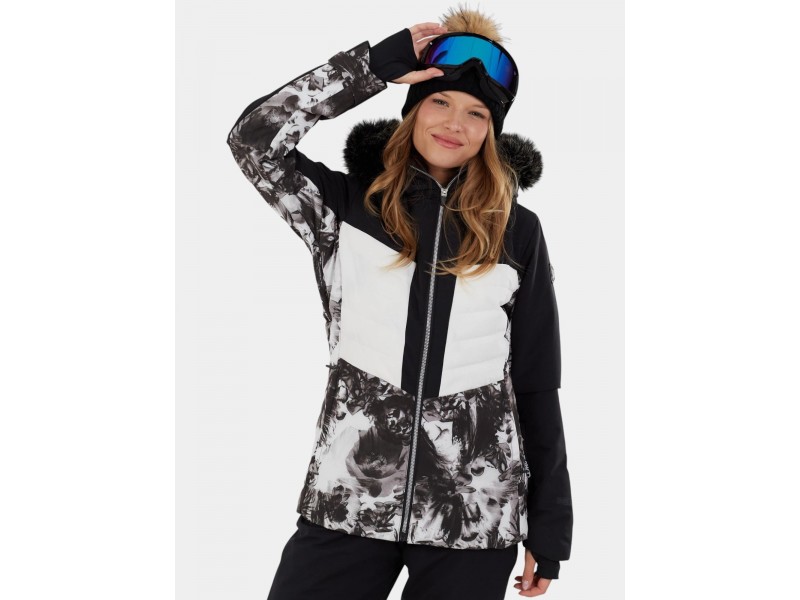 Fundango Salina női steppelt síkabát — Grey Glacier (982)