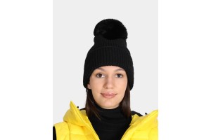 Colmar Twist D női fekete bojtos sapka