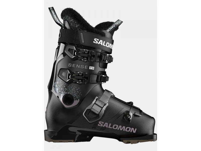 Salomon Sense 70 W GW D női sícipő - fekete / olajzöld