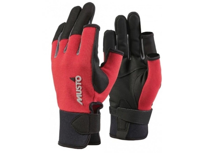 Musto Ess Sailing Lf kesztyű - piros