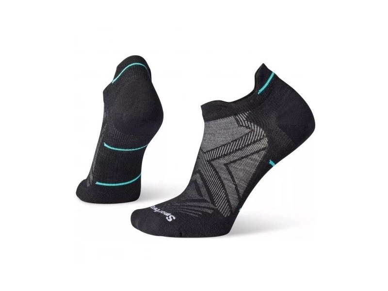 Smartwool női Run Zero Cushion Low sportzokni - fekete