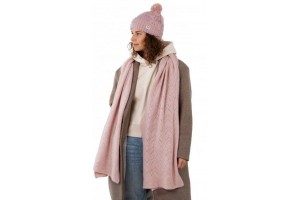 Barts Bridgey női sál, rózsaszín