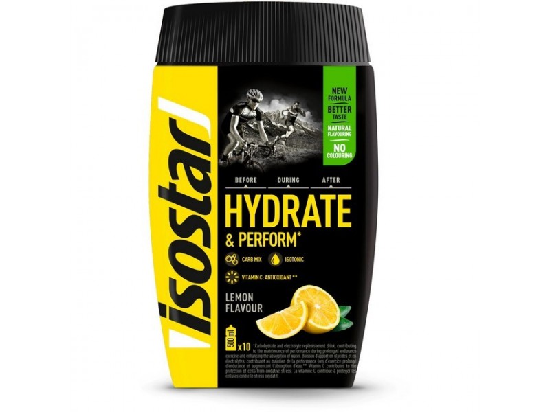 Isostar Hydrate & Perform por — citrom 400 g