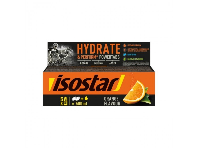 Isostar pezsgőtabletta Narancs - izotóniás sportital