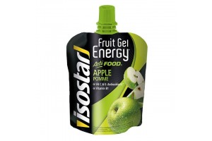 Isostar Actifood energia zselé, gyümölcsdarabokkal