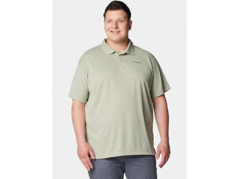 Columbia Utilizer Polo D férfi póló, világos szín, elöl nézet