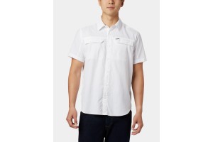 Columbia Silver Ridge 2.0 férfi rövid ujjú túraing - fehér