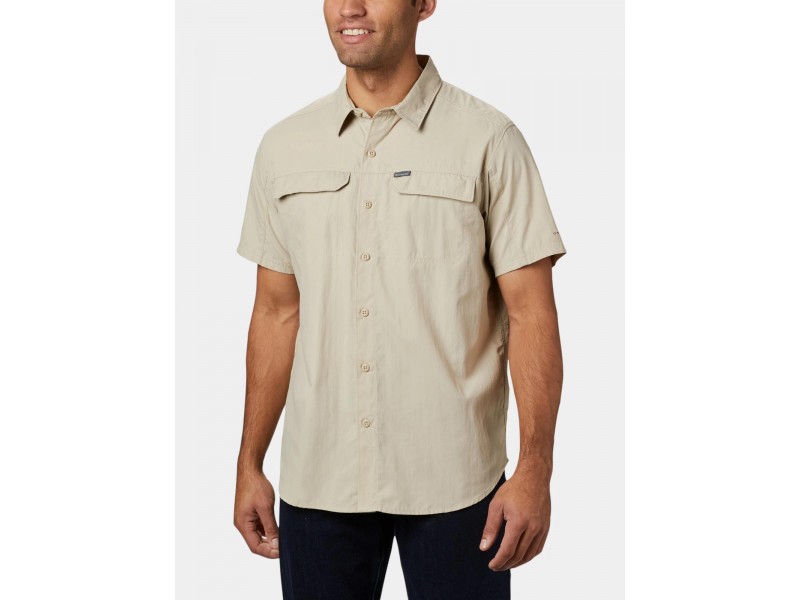 Columbia Silver Ridge 2.0 rövid ujjú férfi túraing – fehér