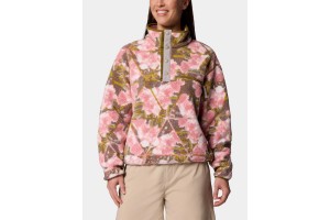 Columbia Helvetia II női croppolt sherpa polár, virágmintás
