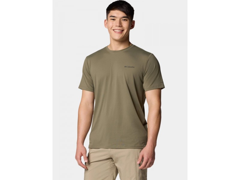 Columbia Tech Trail férfi rövid ujjú póló, mellzseb