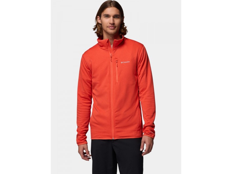 Columbia Essential Hike Grid Fleece férfi polár pulóver