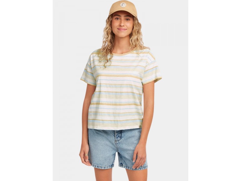 O'Neill Boxy Stripe női póló – csíkos design