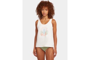 O'Neill női virágos tanktop – 100% pamut