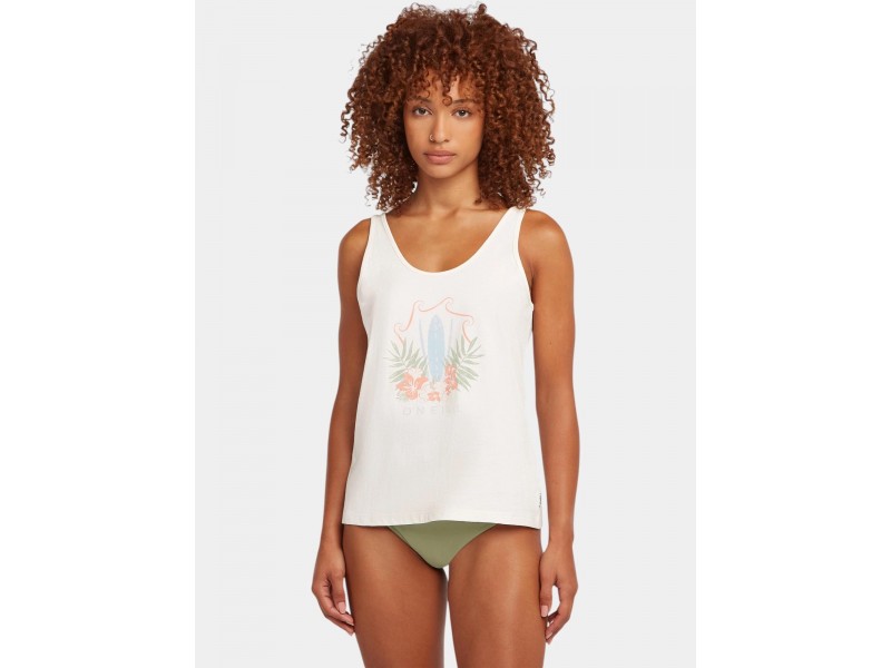 O'Neill női virágos tanktop – 100% pamut