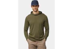 Fjallraven Abisko Wool férfi kapucnis pulóver M