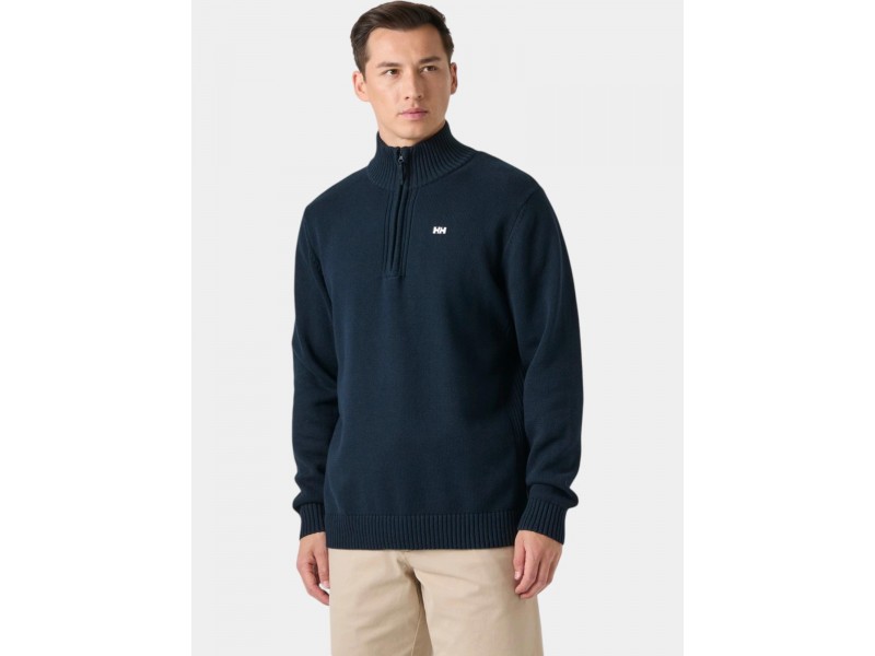Helly Hansen Smoegen 1/2 Zip férfi pamut pulóver