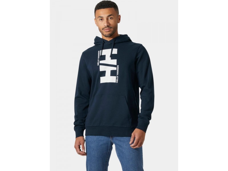 Helly Hansen Core Graphic férfi kapucnis pulóver