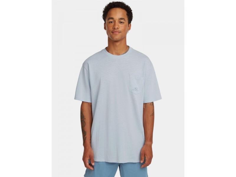 O'Neill Slub férfi póló — hímzett mellzseb