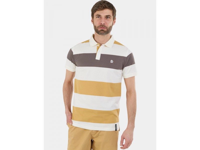 Fundango Incognito Stripe férfi poloshirt - csíkos