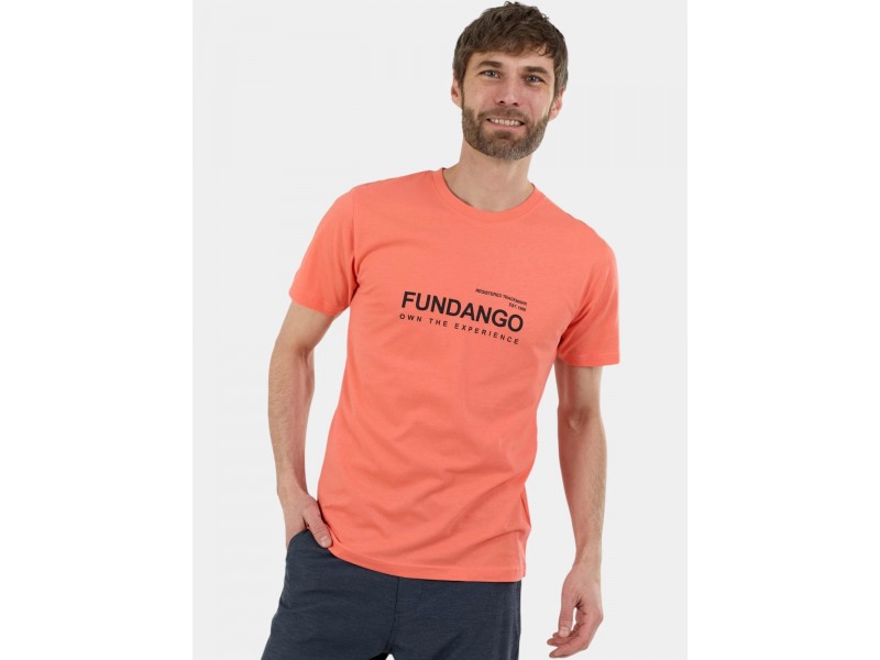 Fundango Vital Graphic-T D férfi organikus pamut póló