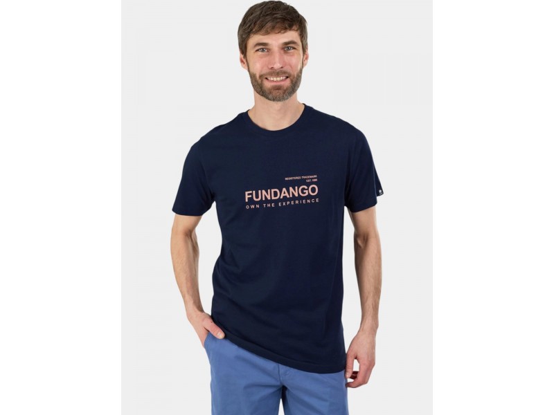 Fundango Vital Graphic-T D férfi póló - 100% organikus pamut