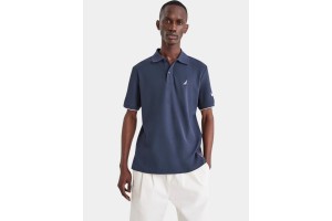 Nautica Azura férfi polo – hímzett logó, Regular Fit