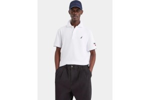 Nautica Azura férfi galléros póló — Regular Fit