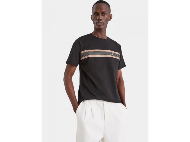 Nautica Tierra férfi póló, 100% pamut