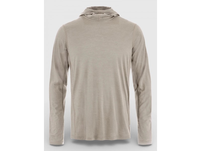 Fjallraven Abisko Wool Hoodie M férfi gyapjú kapucnis pulóver