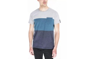 Fundango Jaggy Pocket D férfi póló, zsebes