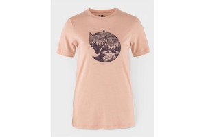 Fjällräven Abisko Wool Fox SS W női póló