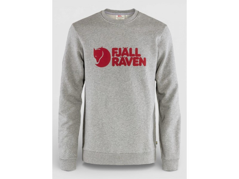 Fjällräven férfi Logo pulóver - M