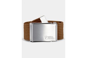 Fjallraven Canvas Belt D – férfi szürke vászonöv fém csattal