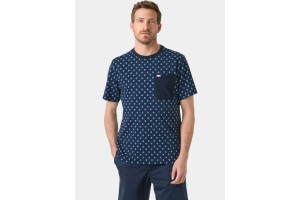 Helly Hansen Hudson férfi póló – 100% pamut, hímzett logó