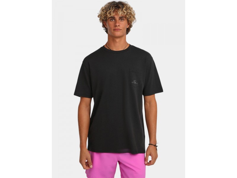 O'Neill Slub férfi póló – hímzett mellzseb