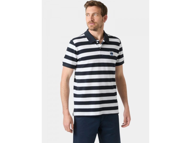 Helly Hansen Toulon Graphic férfi galléros póló – 100% pamut