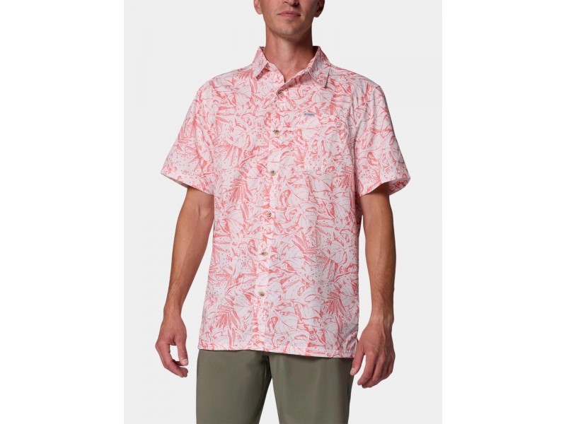 Columbia Super Slack Tide Camp Shirt - férfi rövid ujjú