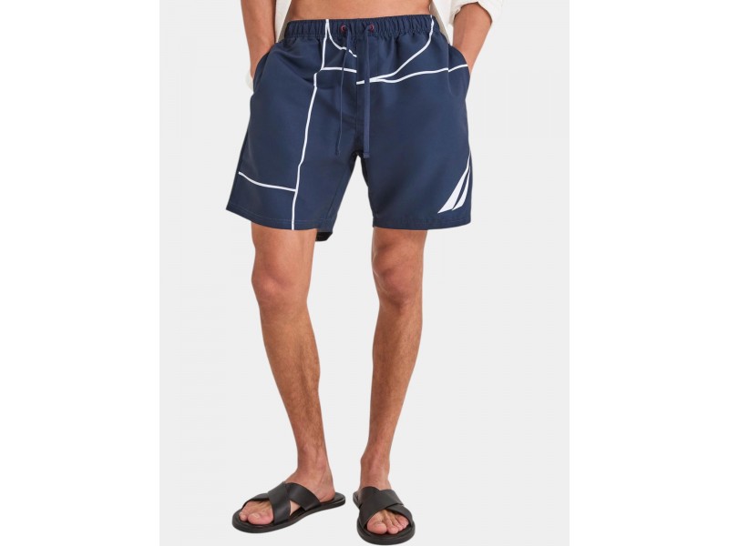 Nautica Almar mintás férfi fürdőnadrág