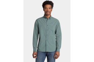 Timberland férfi Micro Plaid Poplin ing