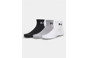 Under Armour férfi Performance Cotton 3p Qtr zokni