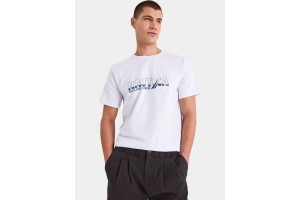 Nautica Onda férfi pamut póló - grafikus minta