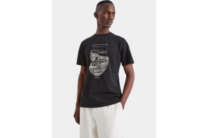 Nautica Kanan férfi pamut póló — grafikus minta