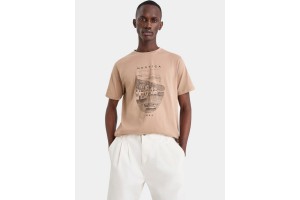 Nautica Kanan férfi pamut póló – grafikus minta