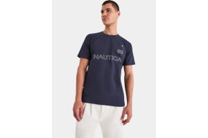Nautica Aire T-Shirt férfi - 100% pamut, hímzett logó